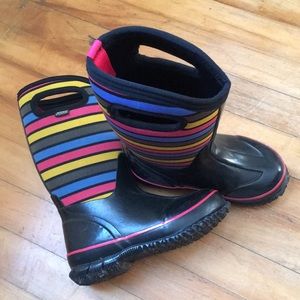 Bogs Classic Stripes Insulated Winter Boots -Kids'